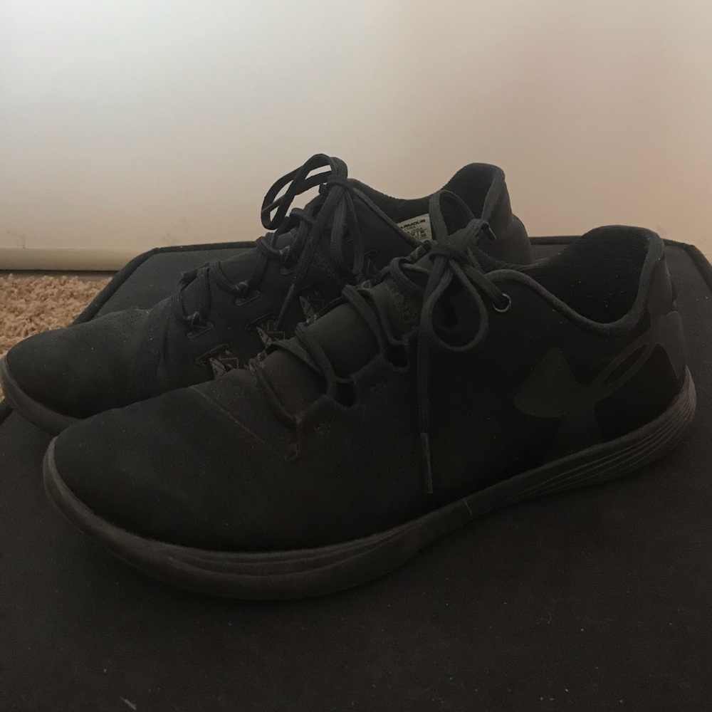 All Black Under Armour Sneakers